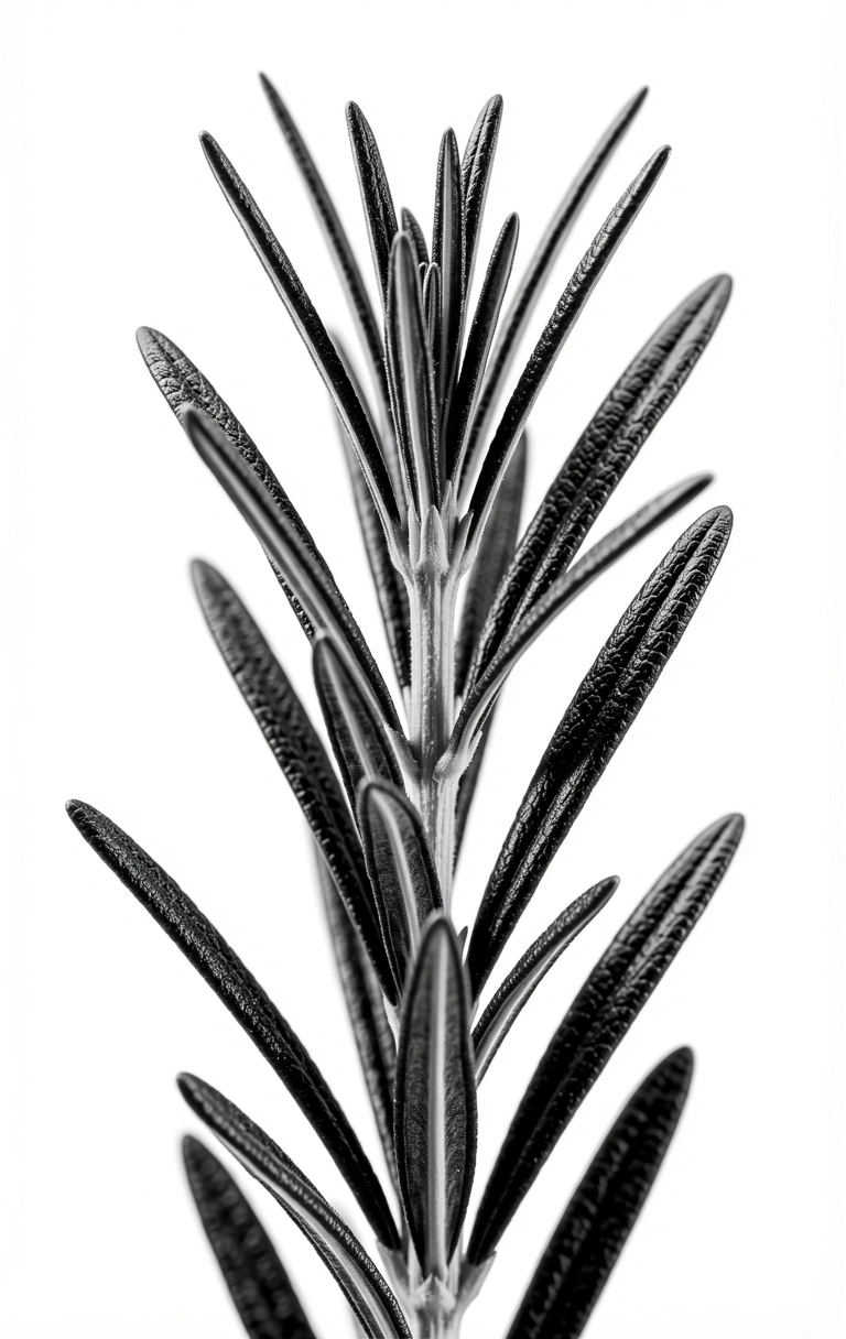 Macro botanical study signifying clinical precision